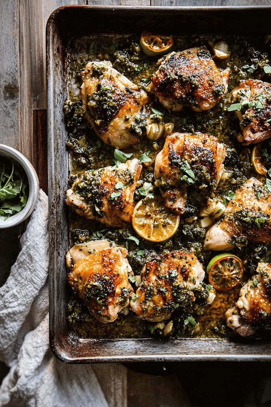 Roasted Garlic Butter Chicken
