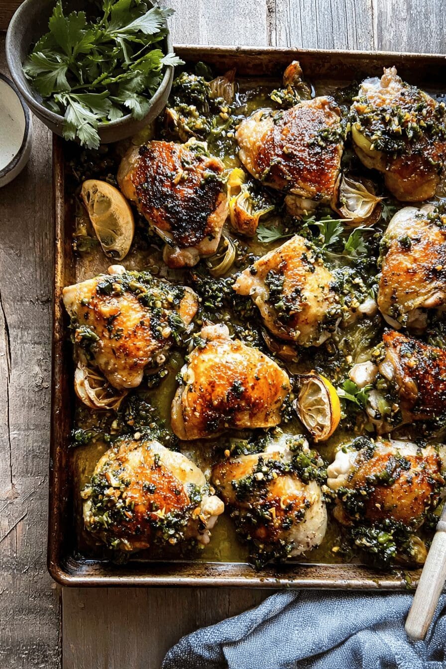 Roasted Garlic Butter Chicken