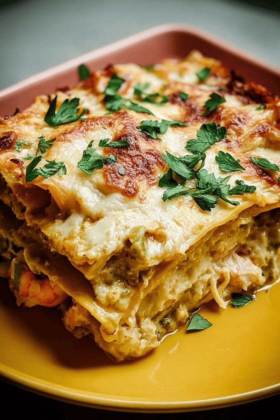 Seafood Lasagna