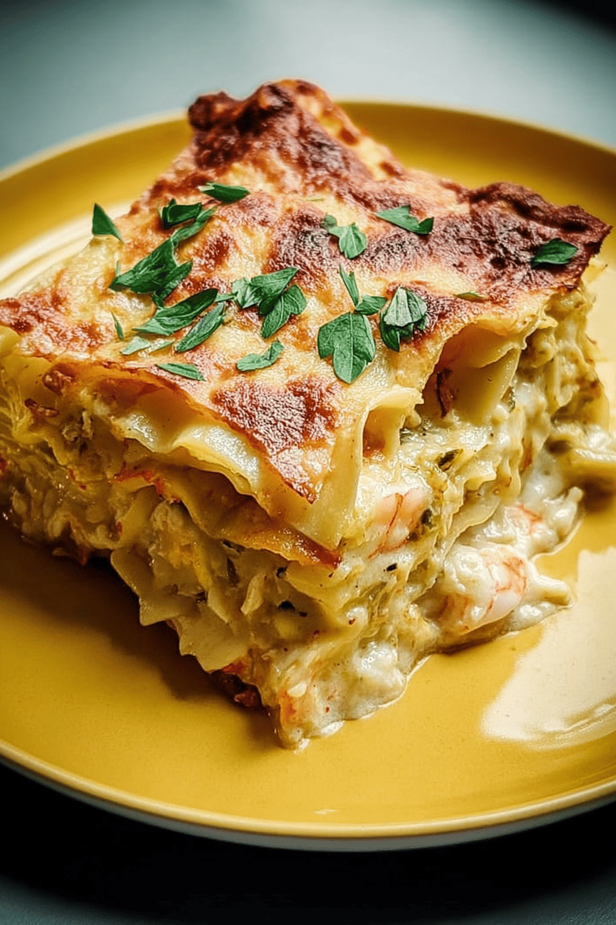 Seafood Lasagna