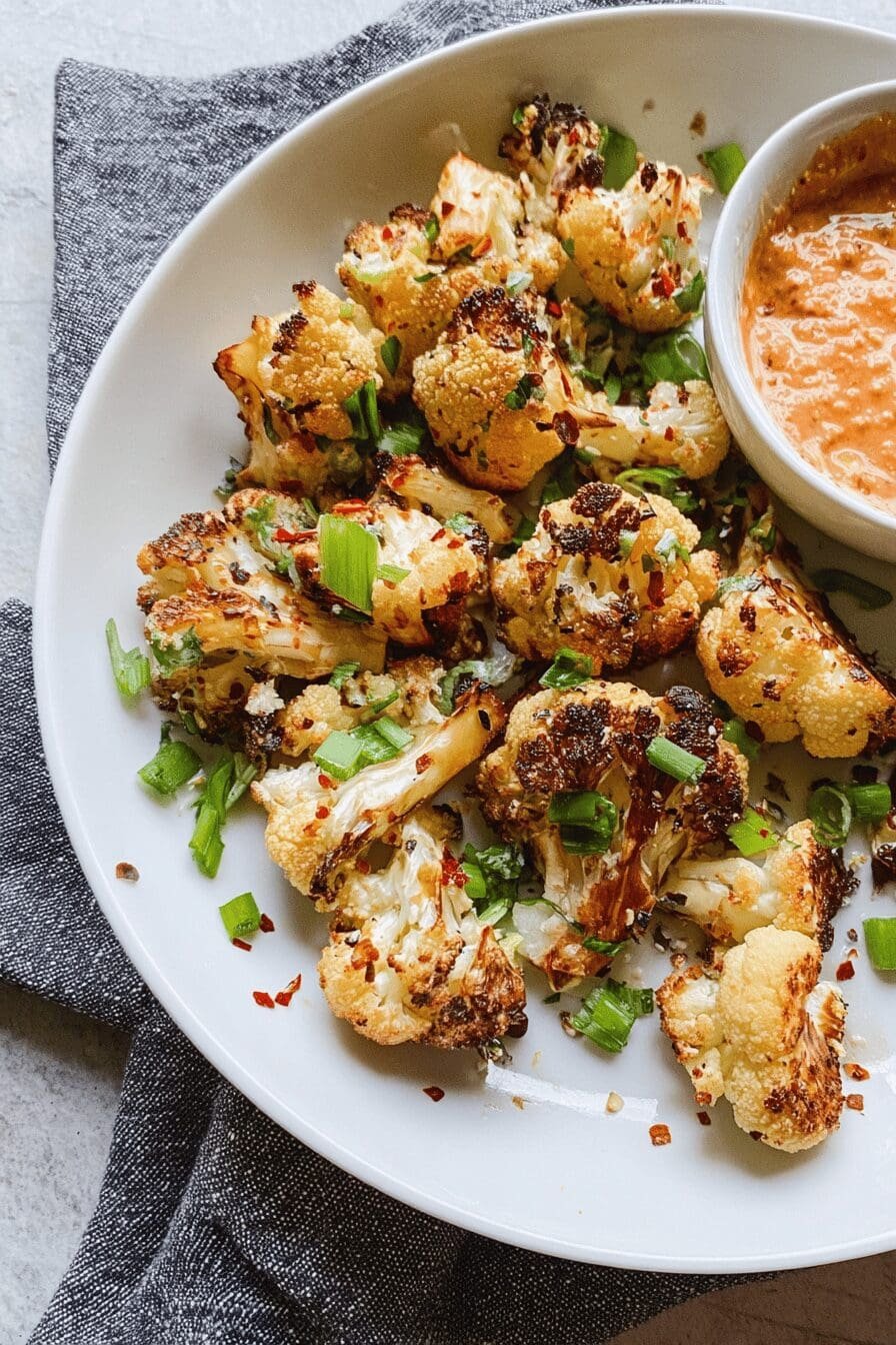 Spicy Roasted Cauliflower