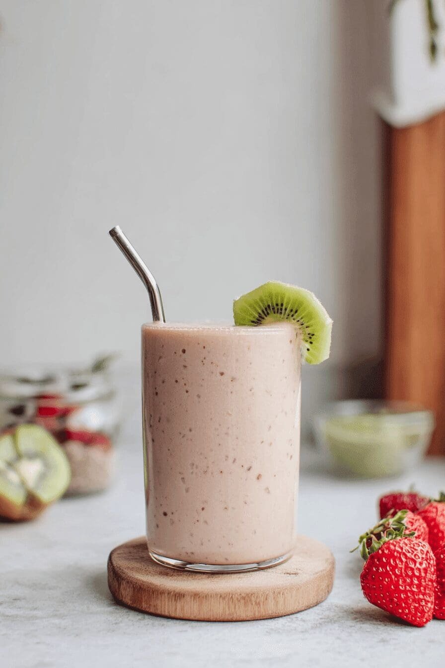 Strawberry Kiwi Smoothie