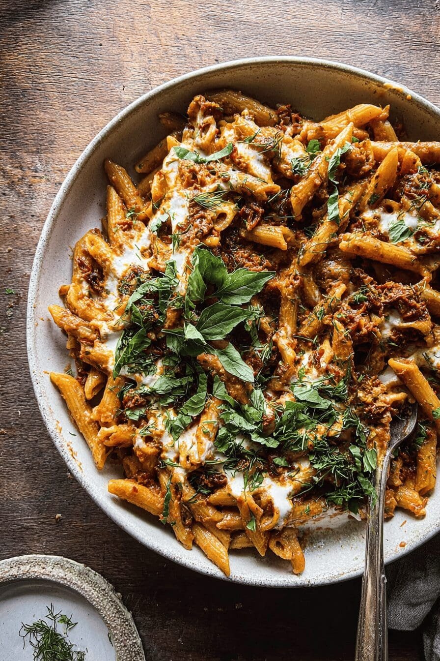 Sun Dried Tomato Pasta