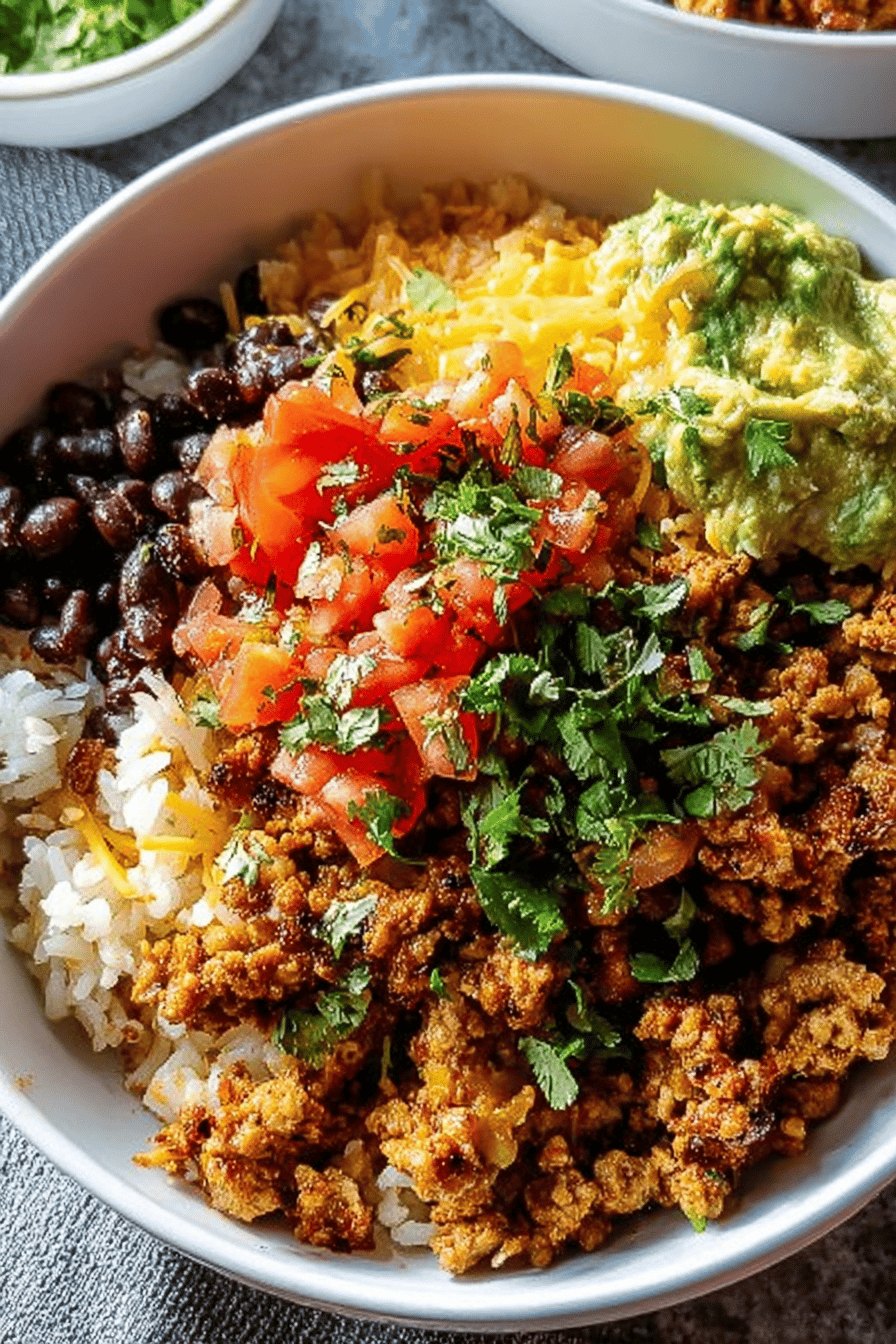 Taco Rice Bowl