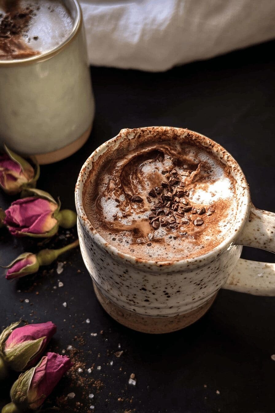 Tahini Hot Chocolate