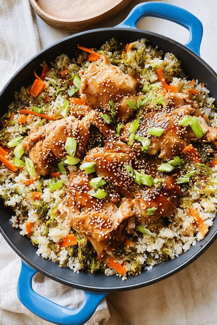 Teriyaki Chicken And Rice