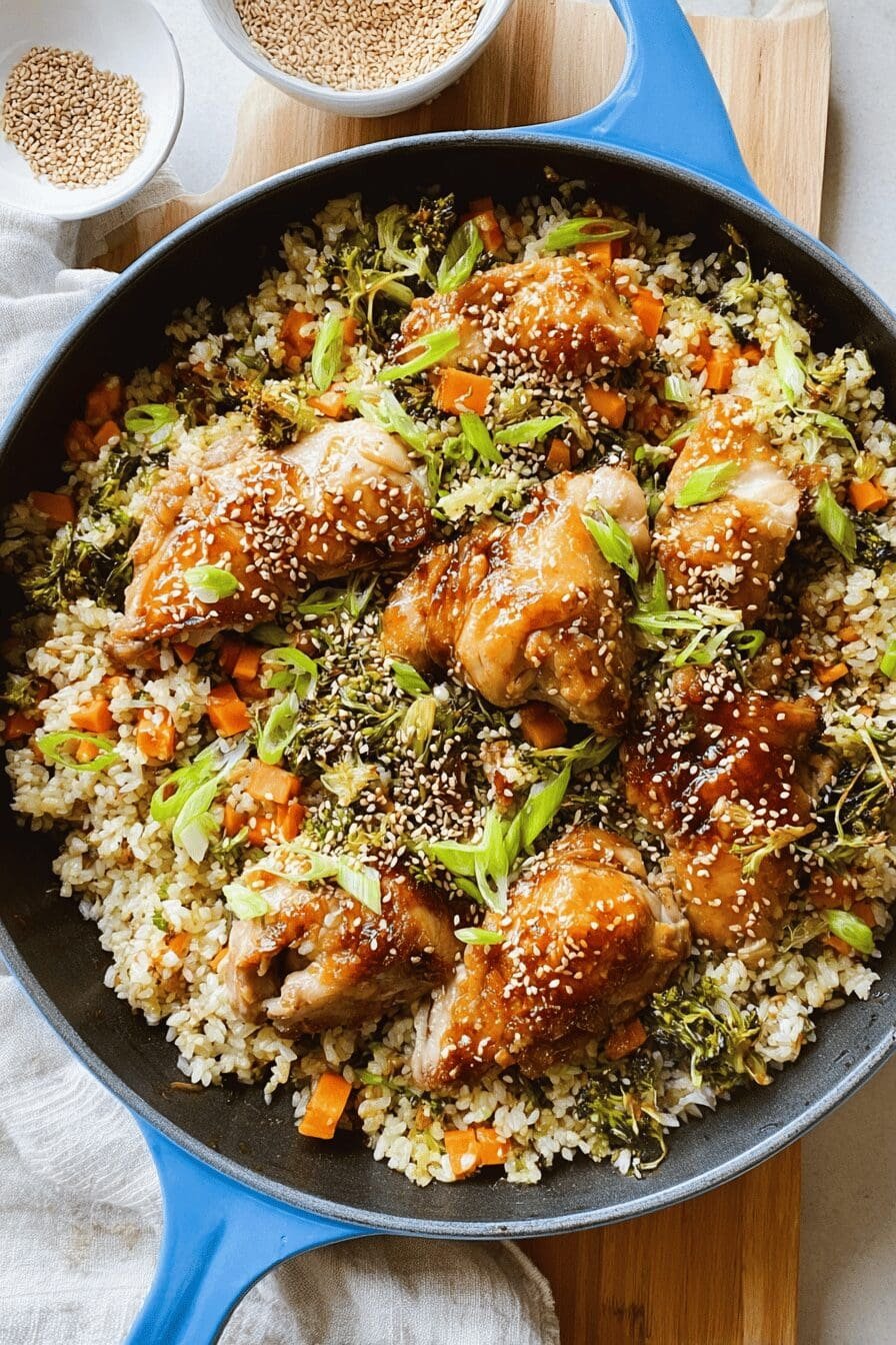 Teriyaki Chicken And Rice