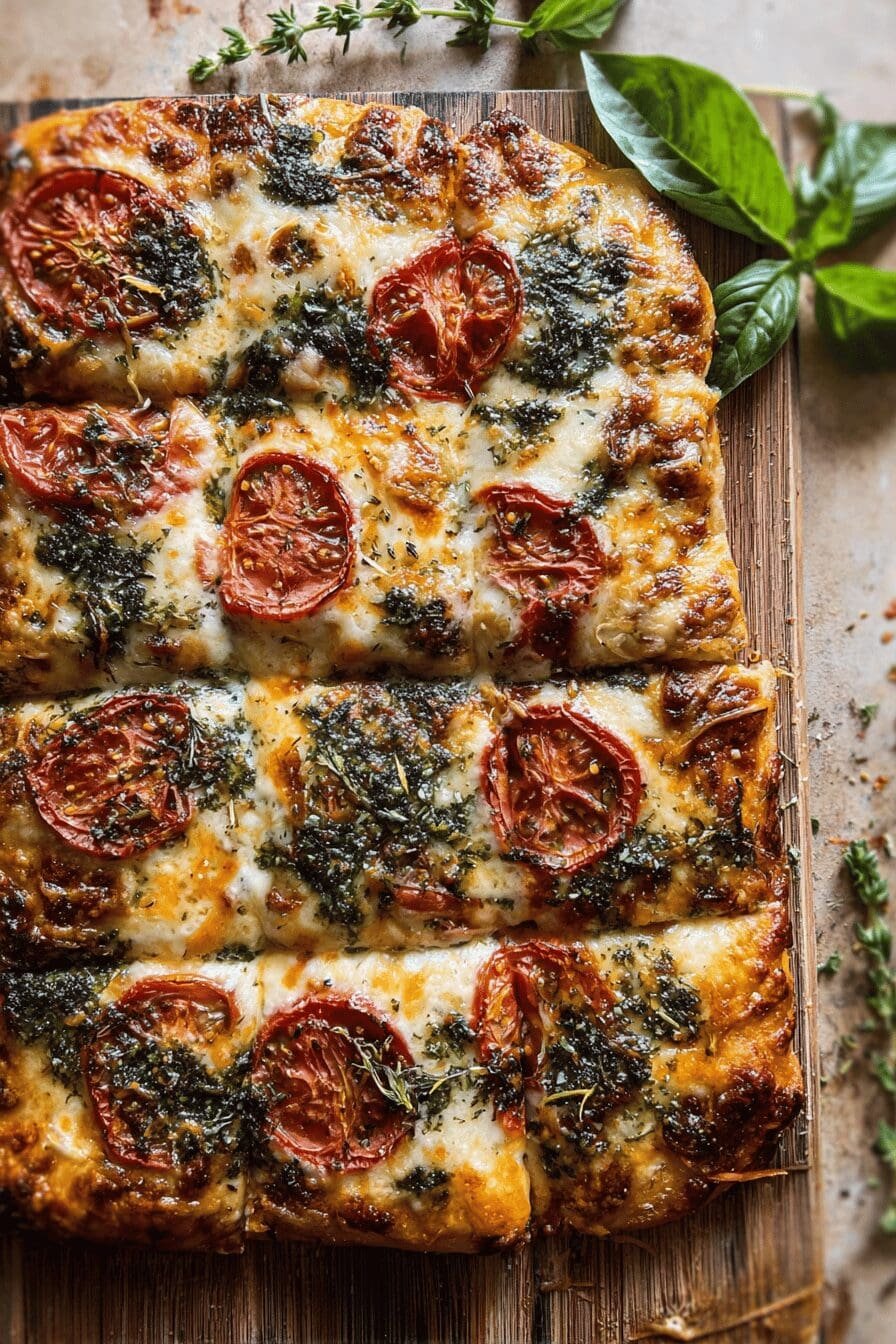 Tomato Herb Pizza