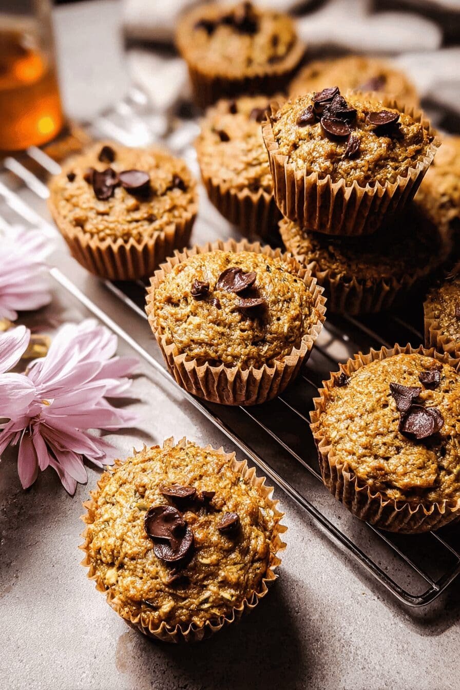 Zucchini Oatmeal Muffins