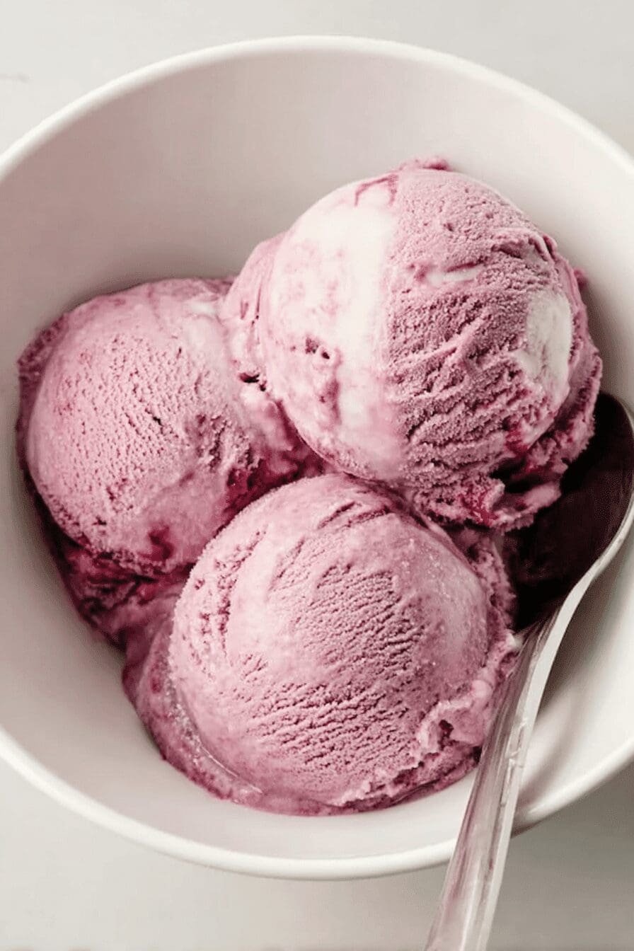 Blackberry Ice Cream