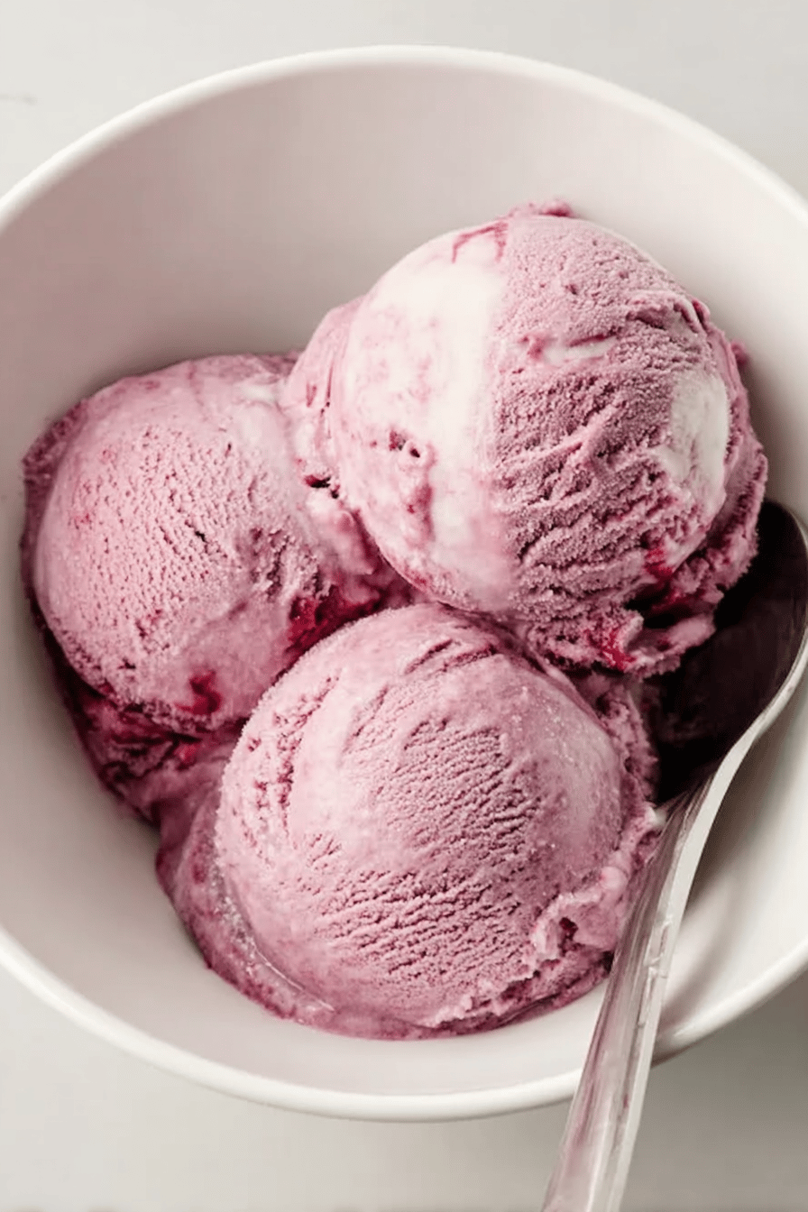 Blackberry Ice Cream