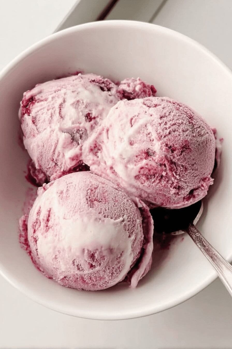 Blackberry Ice Cream