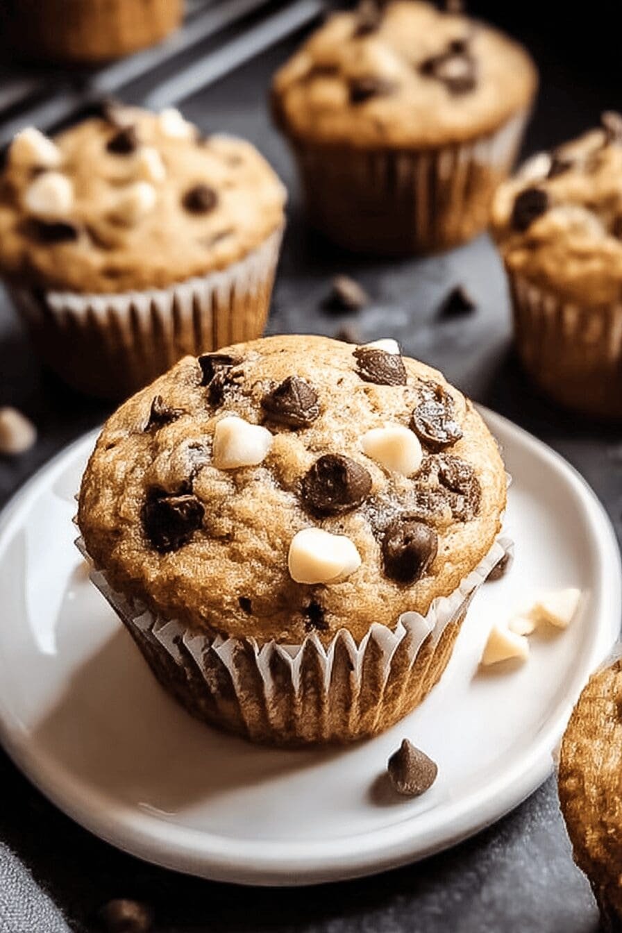 Brown Butter Chocolate Chip Muffins