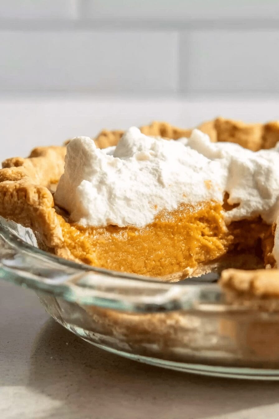 Caramel Sweet Potato Pie