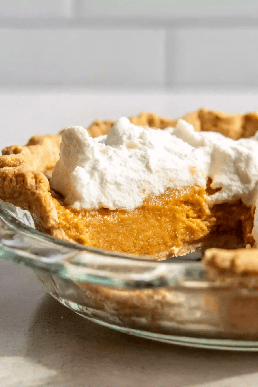 Caramel Sweet Potato Pie