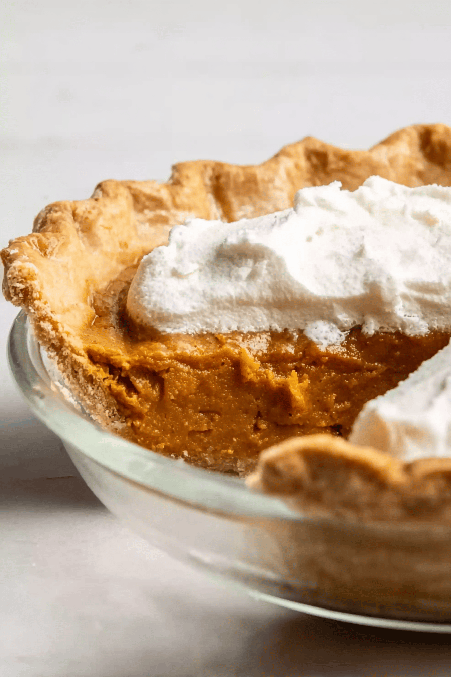 Caramel Sweet Potato Pie