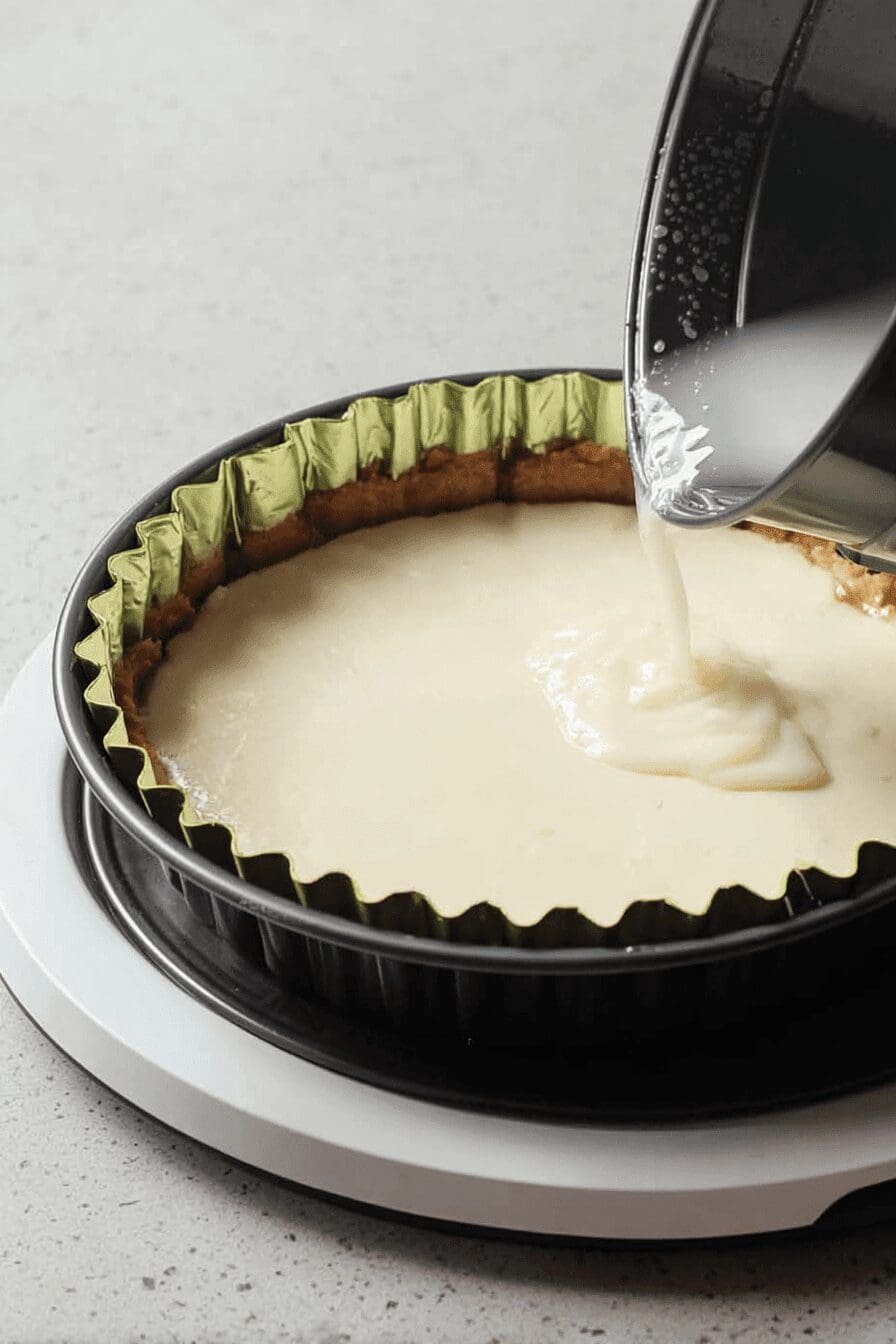 Cheesecake Water Bath Leak Prevention