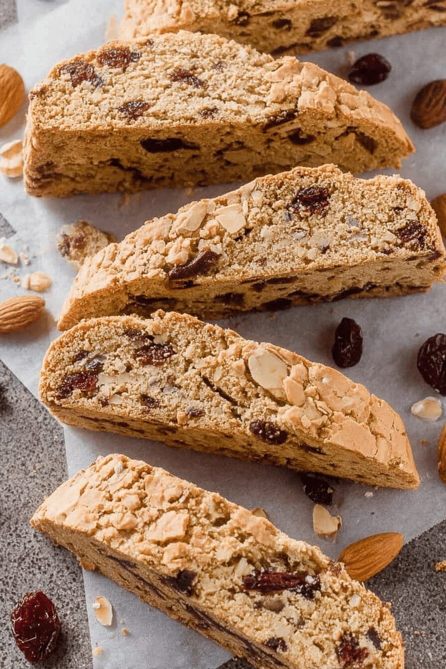 Cherry Almond Biscotti
