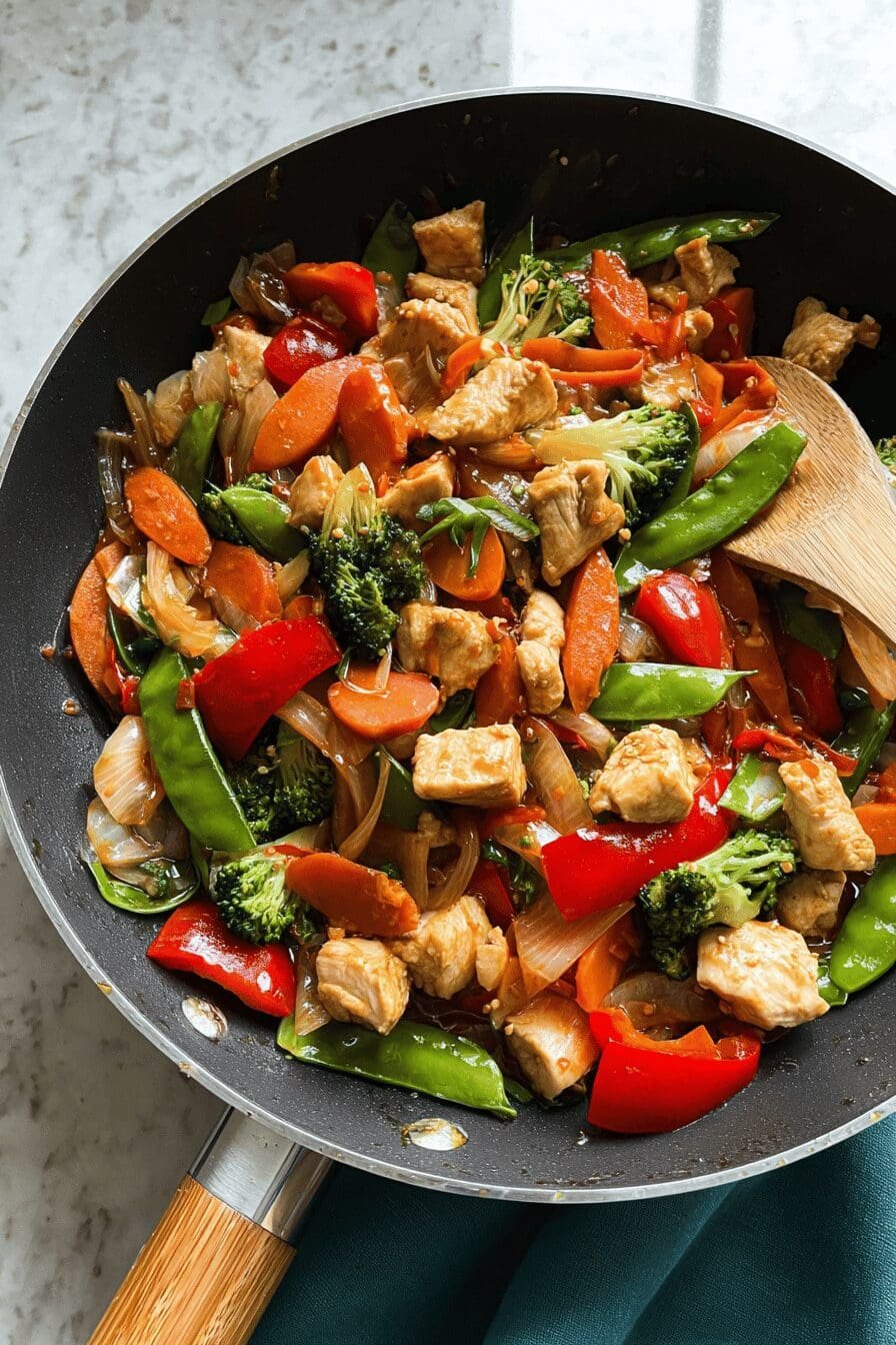 Chicken And Vegetable Stir Fry