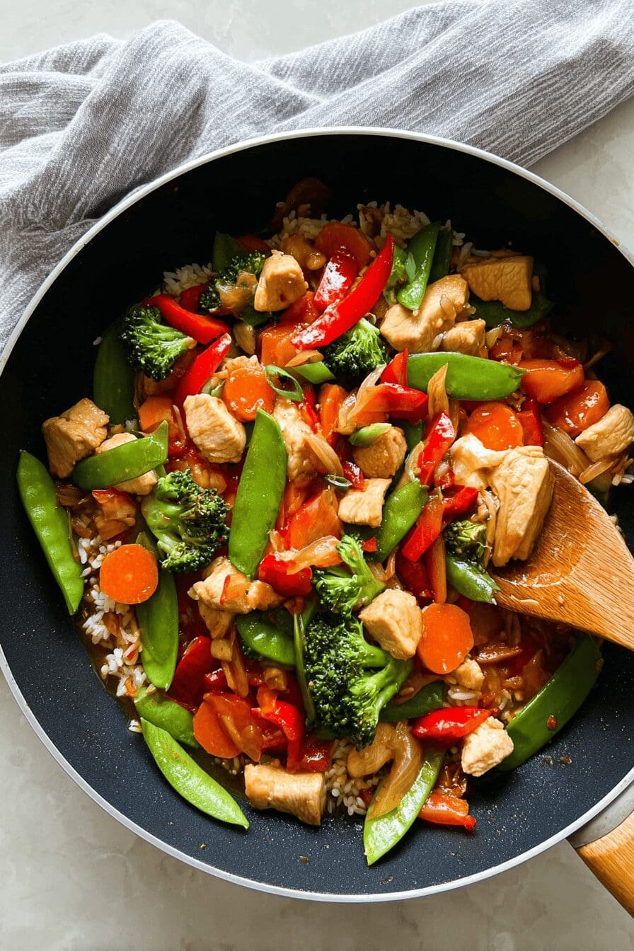 Chicken And Vegetable Stir Fry