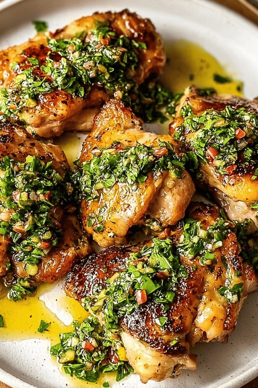 Chimichurri Chicken Thighs