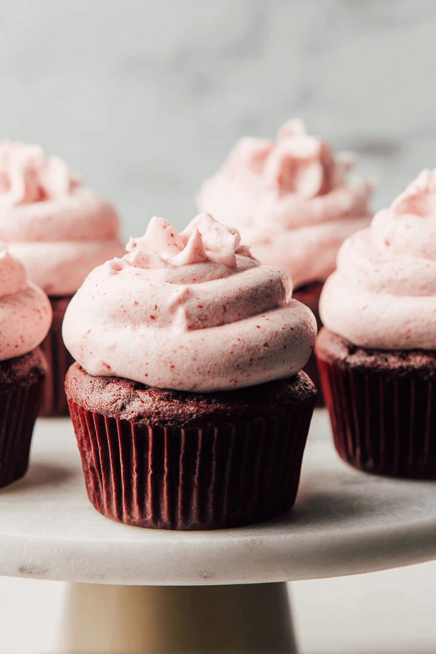 Chocolate Cherry Cupcakes