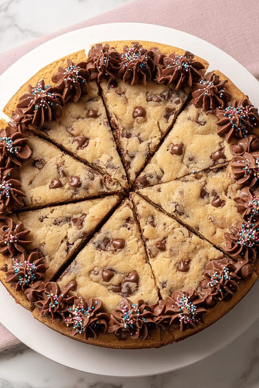 Chocolate Chip Cookie Cake