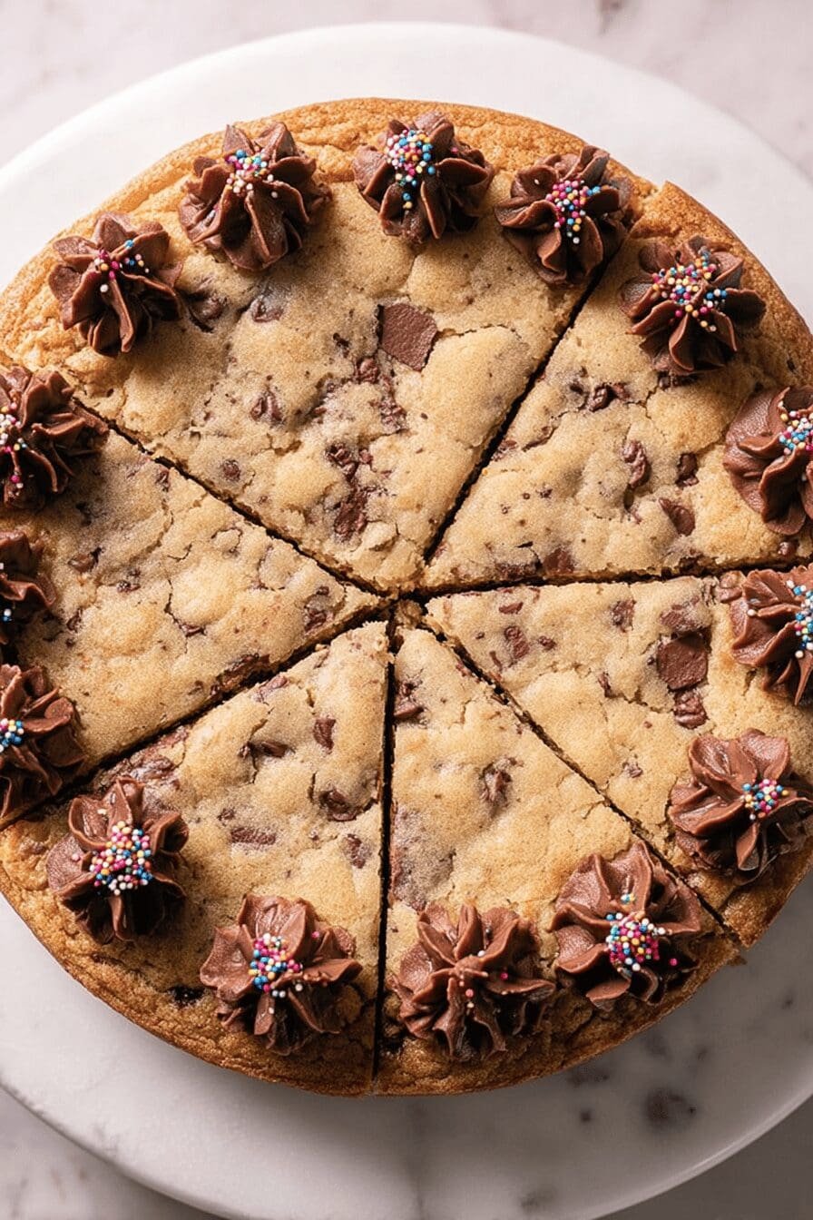 Chocolate Chip Cookie Cake
