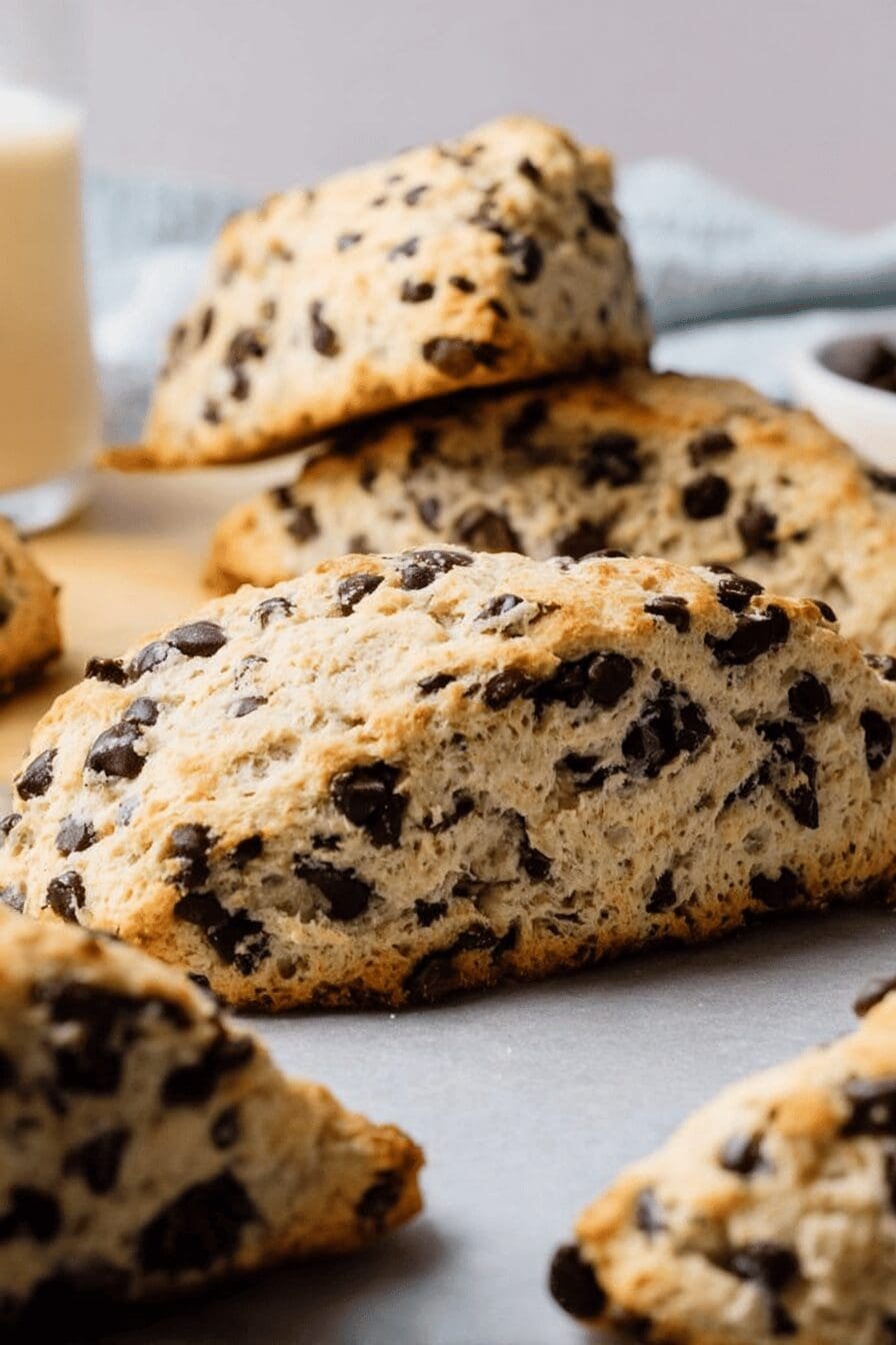 Chocolate Chip Scones