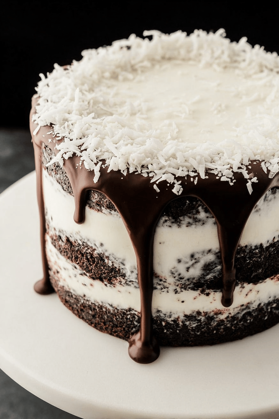 Chocolate Coconut Cake