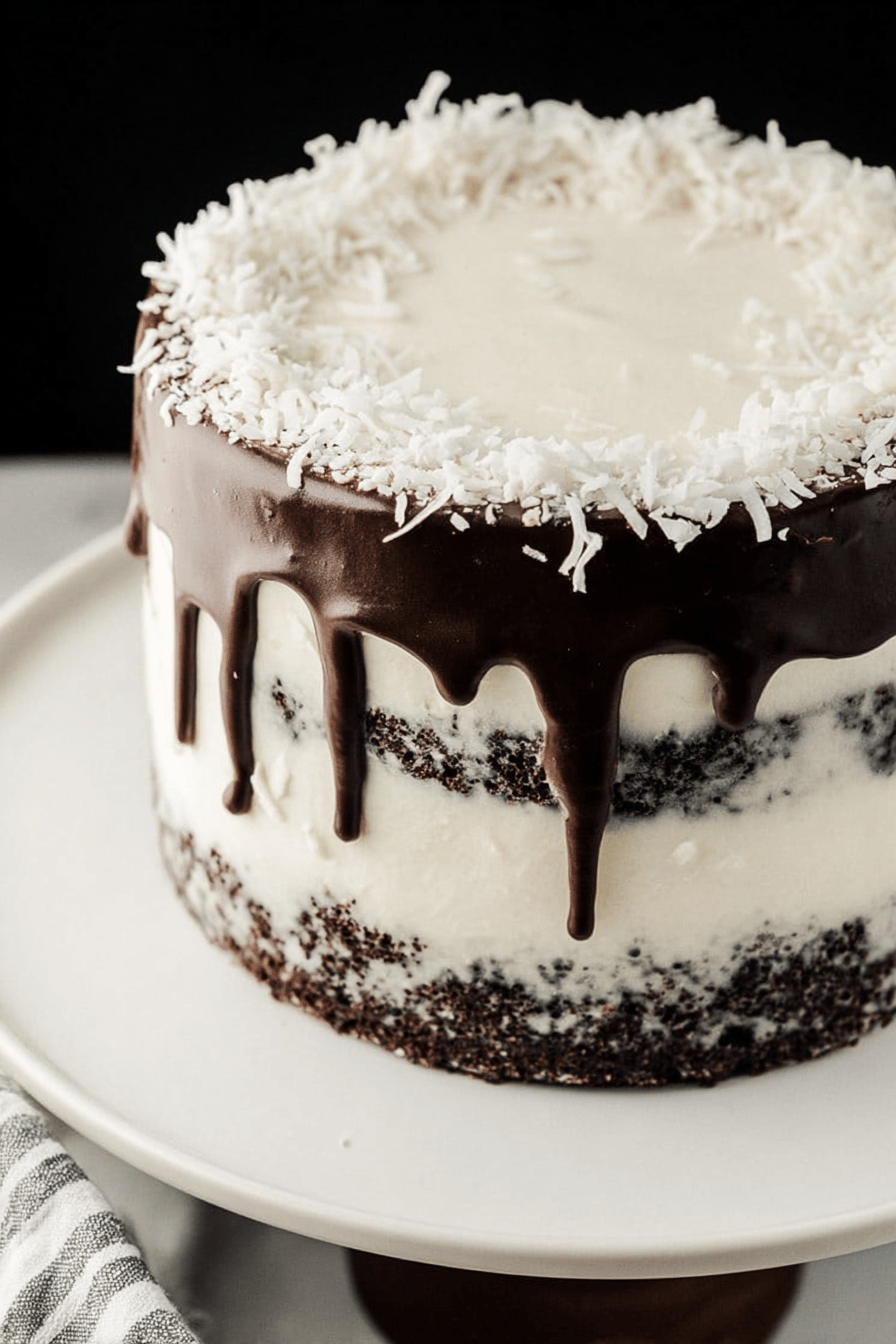 Chocolate Coconut Cake