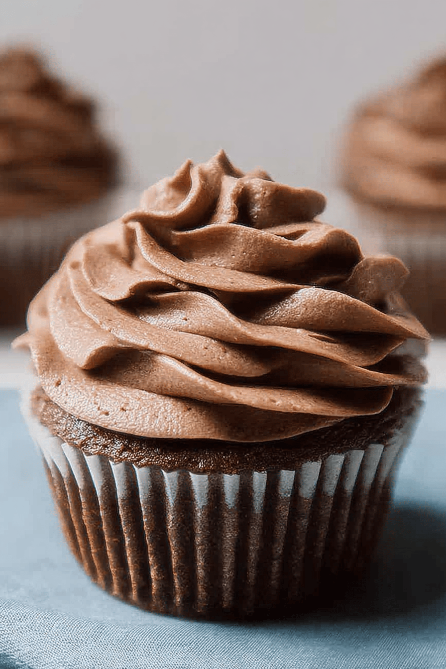 Chocolate Swiss Meringue Buttercream