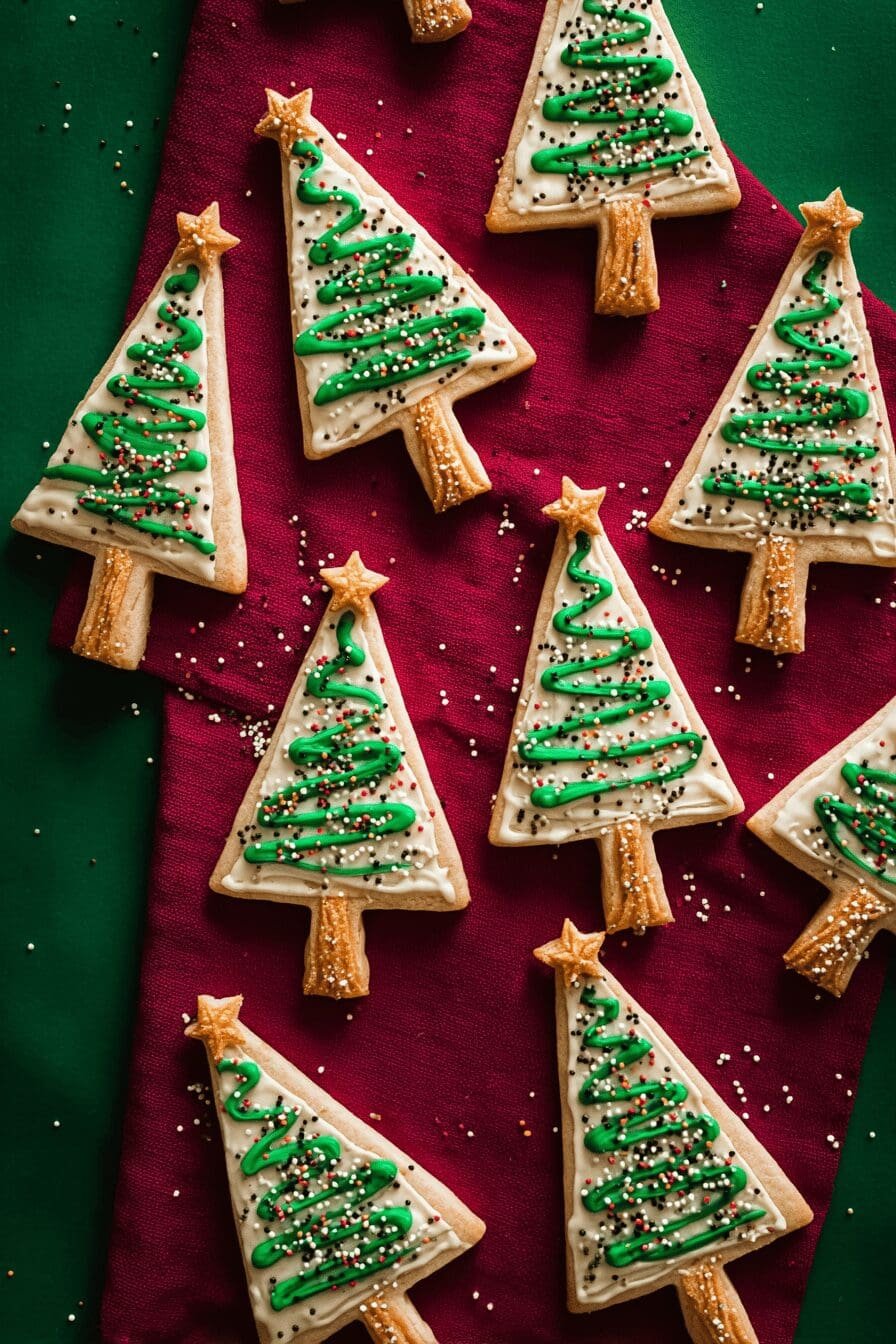 Christmas Tree Cookies