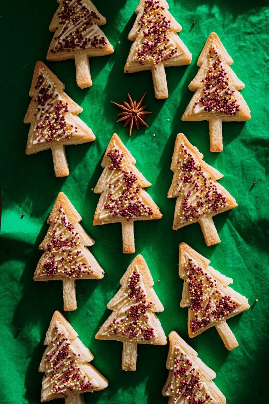 Christmas Tree Cookies