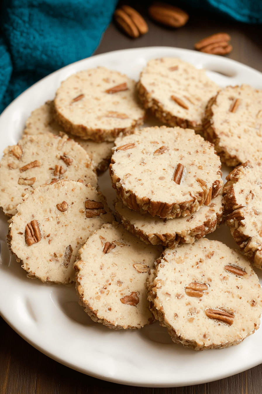 Cream Cheese Pecan Cookies