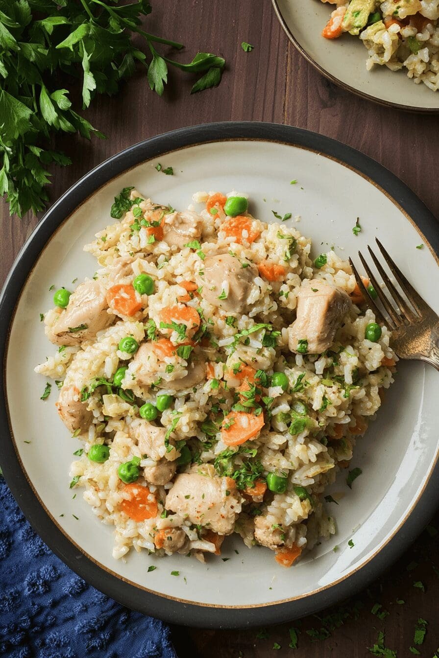 Creamy Chicken And Rice