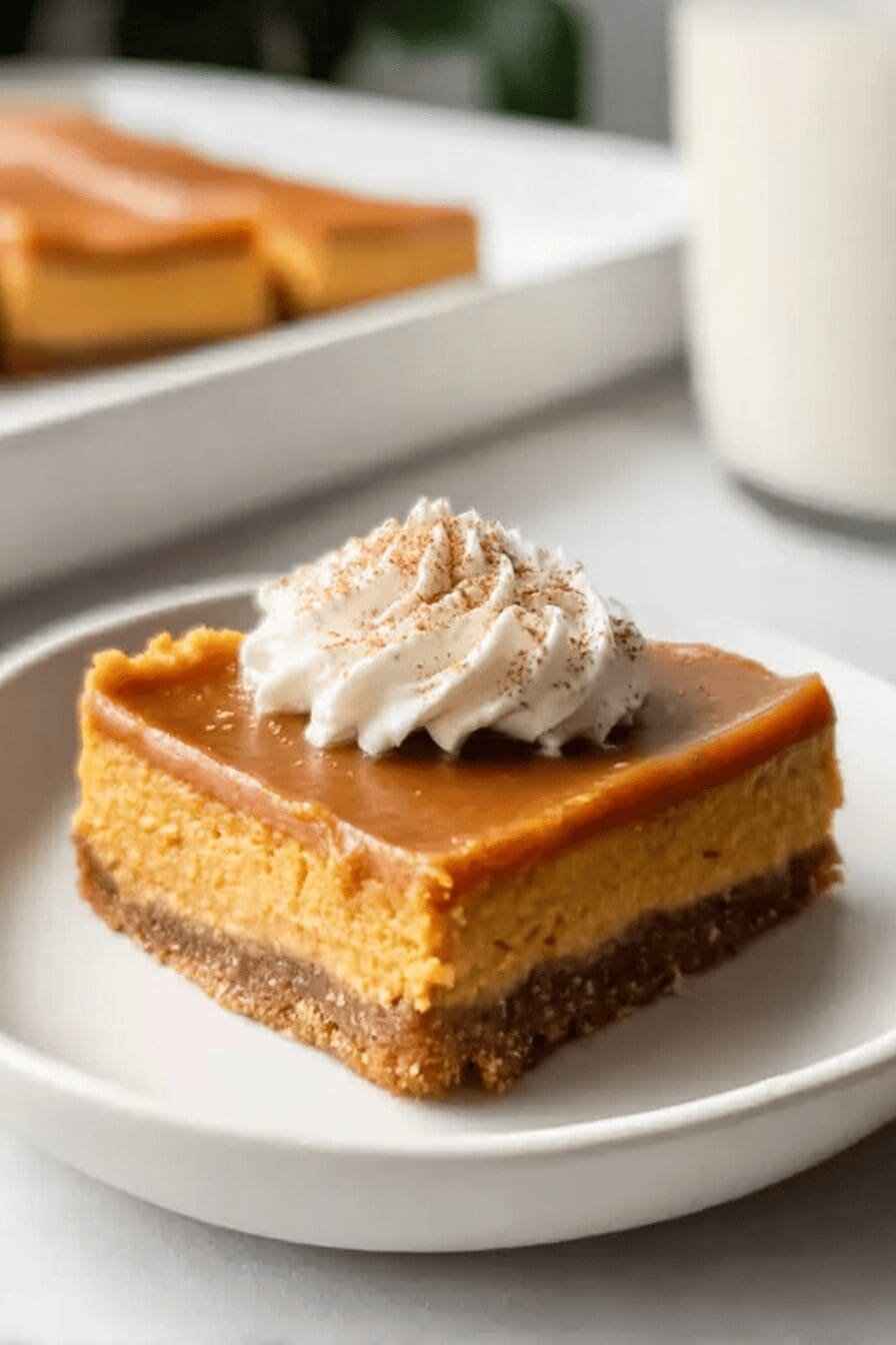 Dulce De Leche Pumpkin Bars