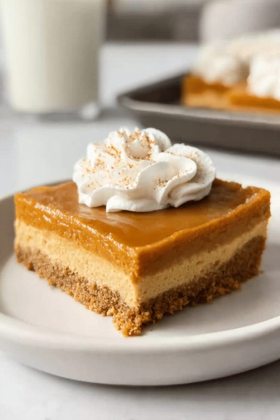 Dulce De Leche Pumpkin Bars