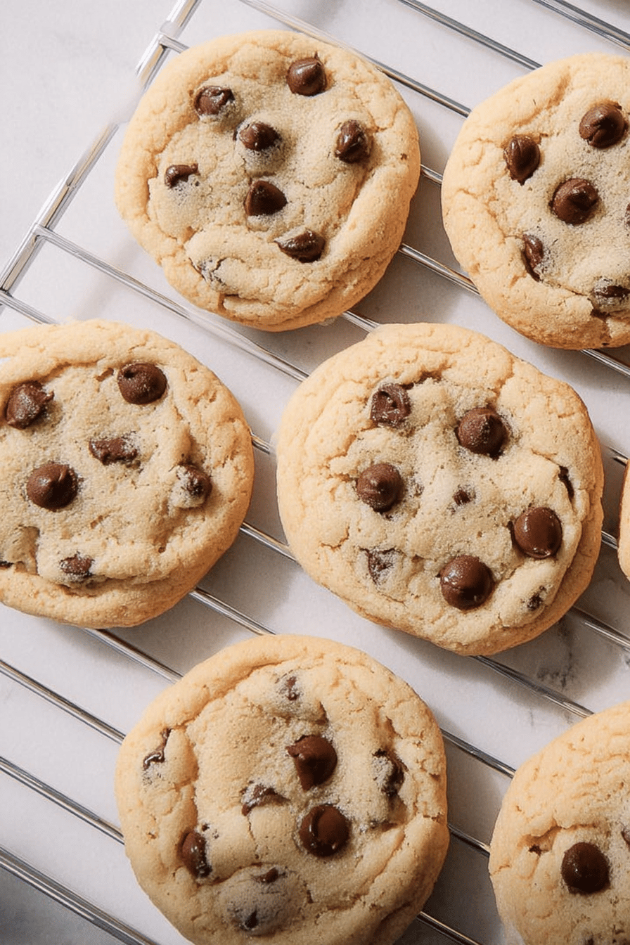 Eggless Chocolate Chip Cookies