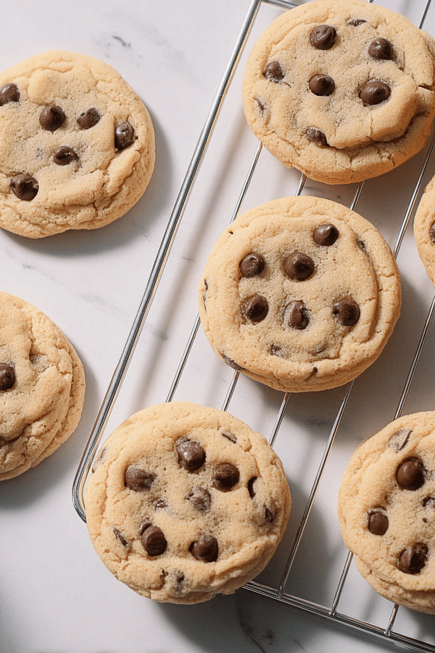 Eggless Chocolate Chip Cookies