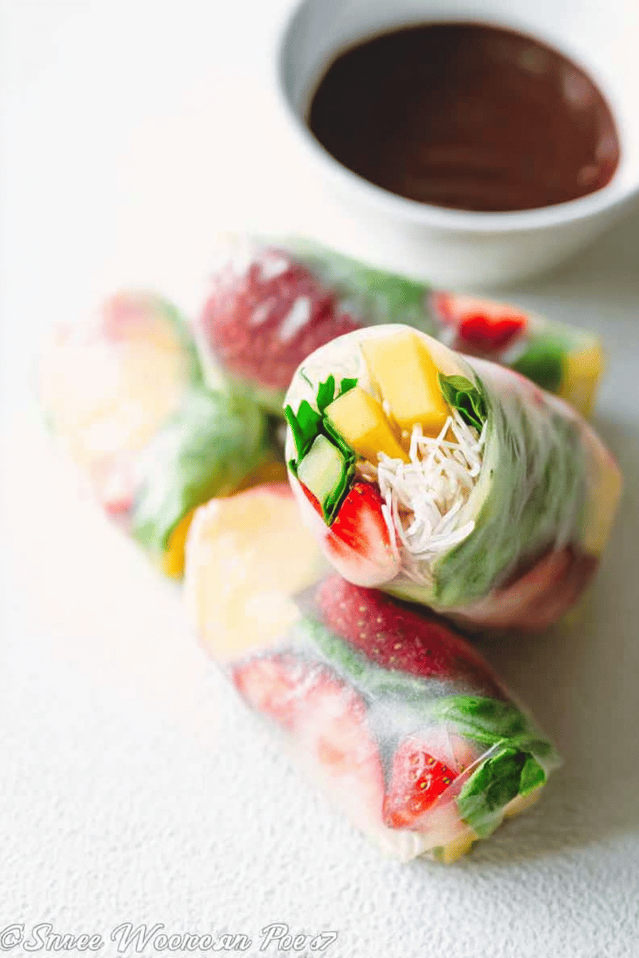 Fruit Spring Rolls