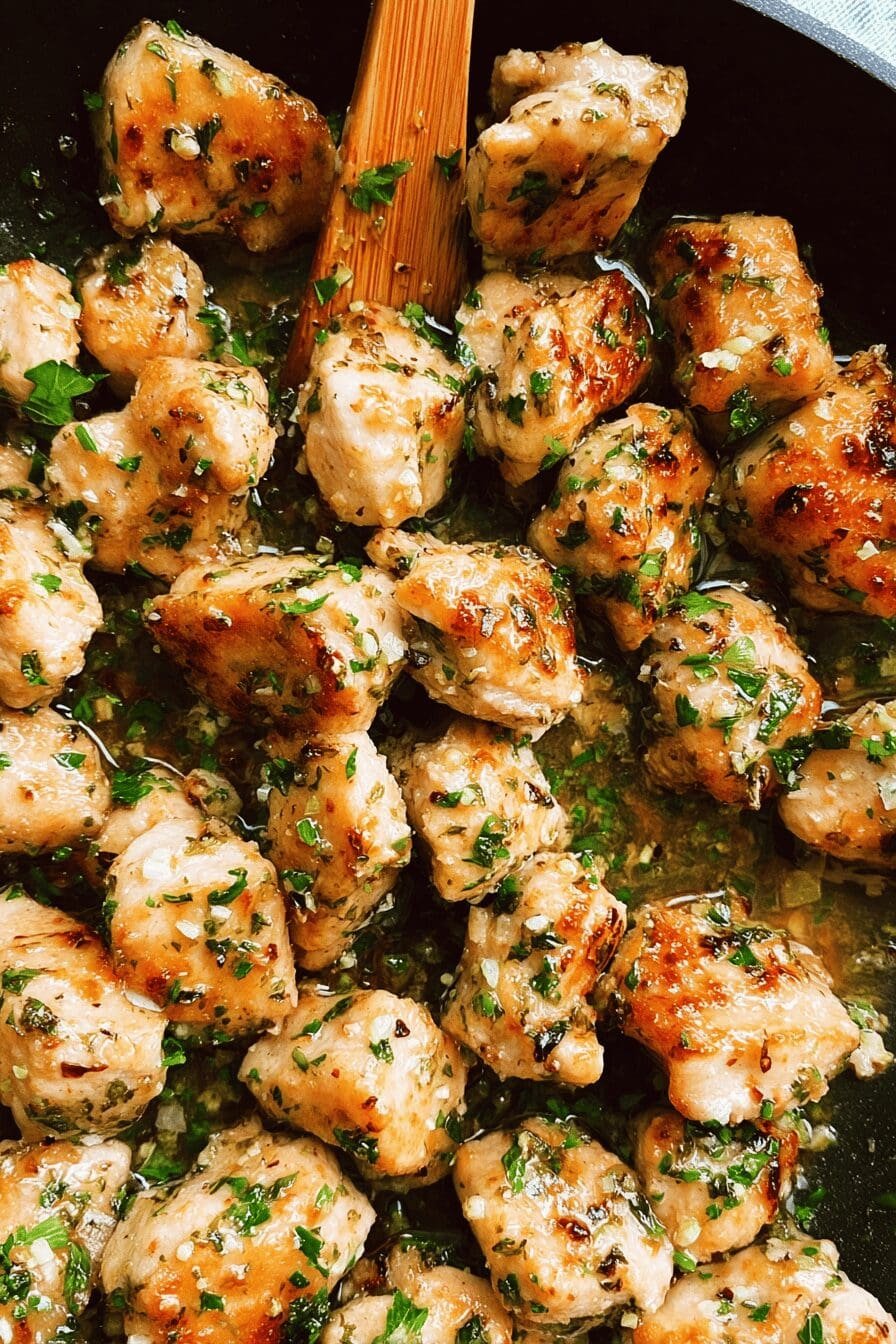 Garlic Butter Chicken Bites