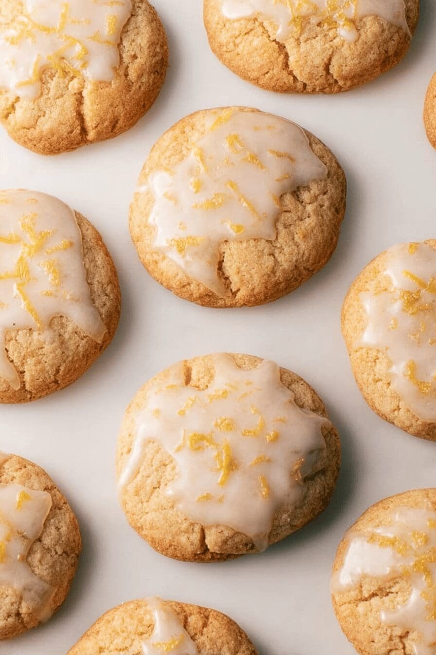 Glazed Lemon Cookies