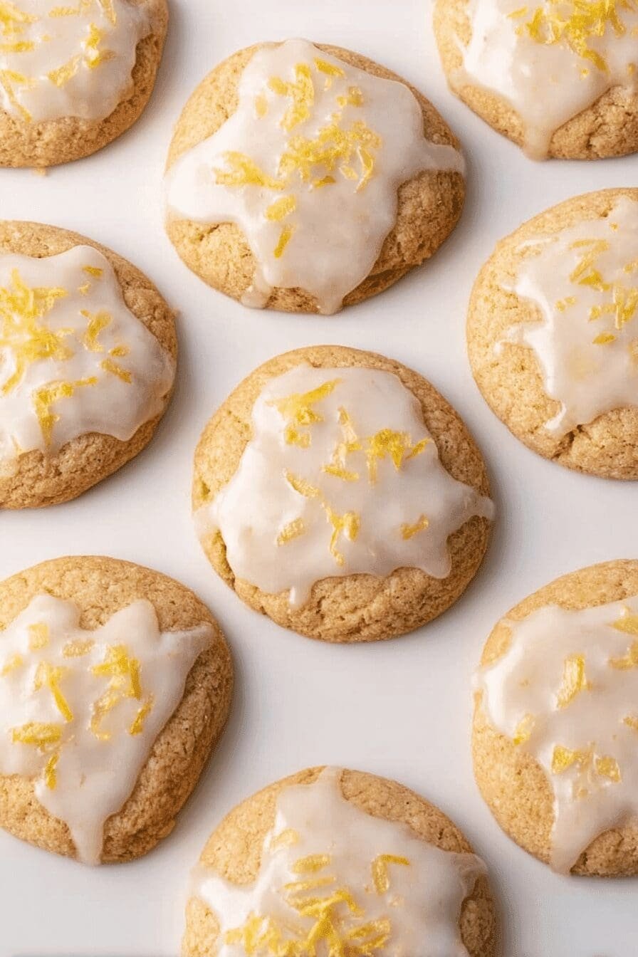 Glazed Lemon Cookies