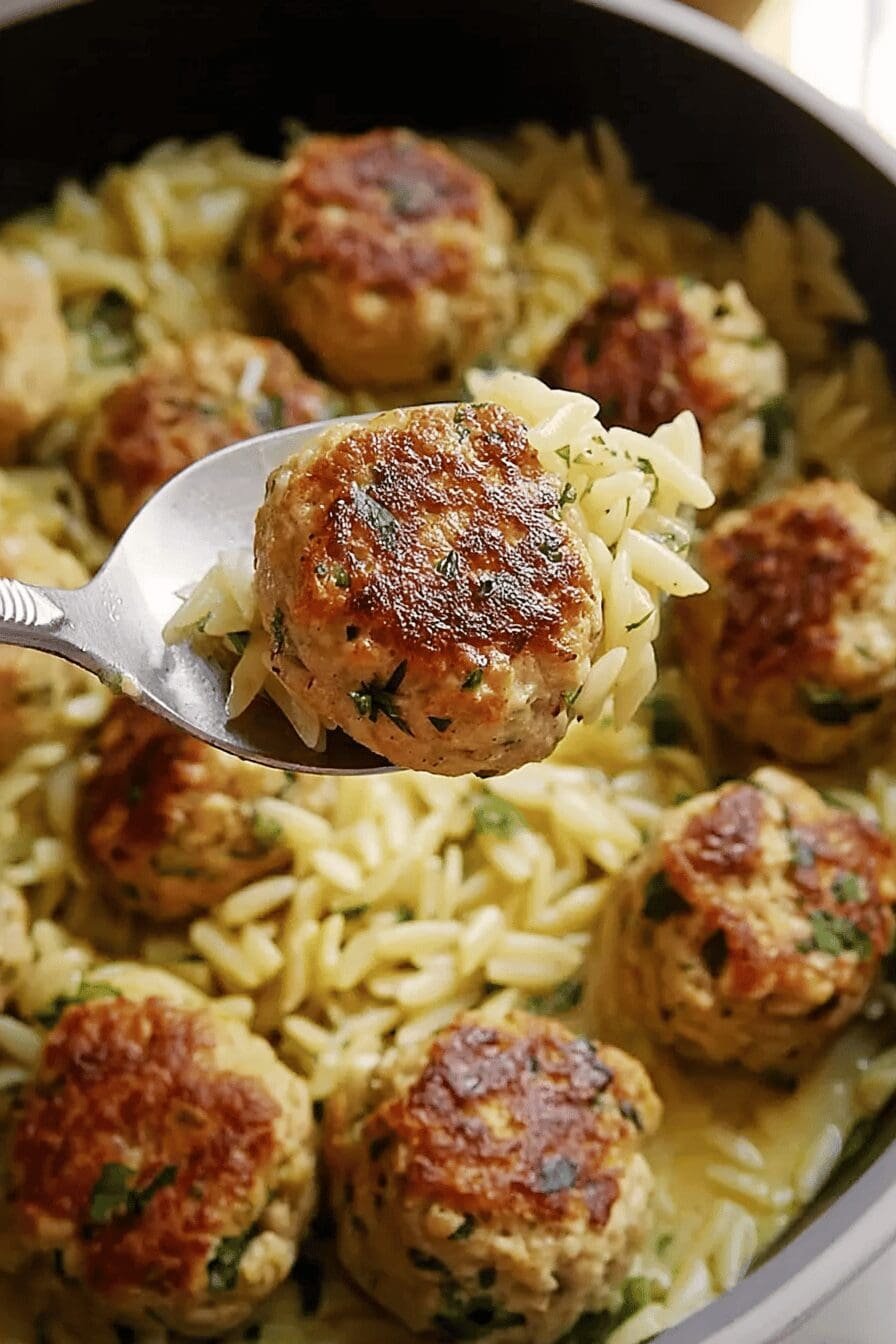 Greek Chicken Meatballs
