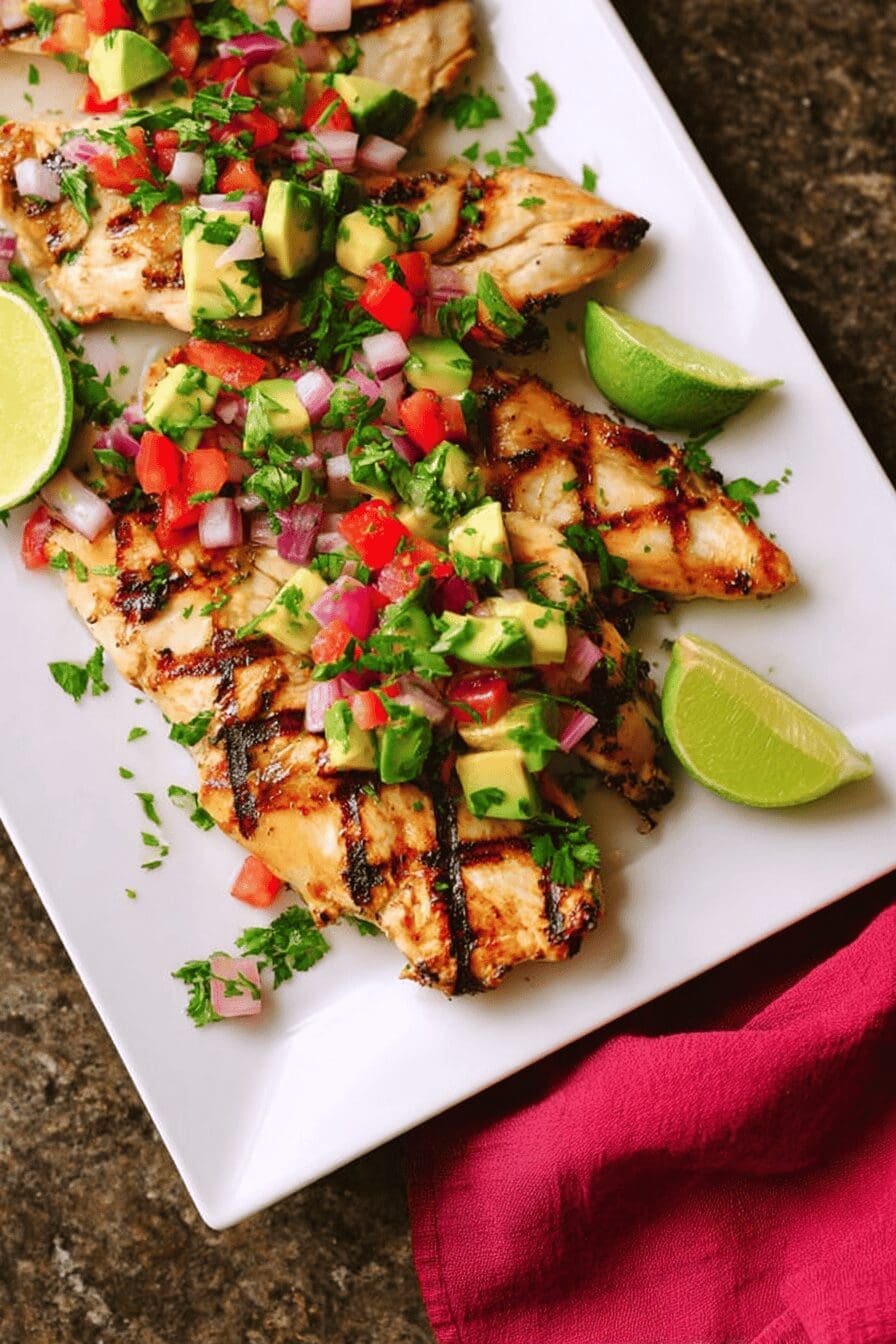 Grilled Cilantro Lime Chicken