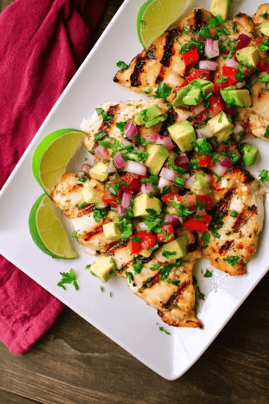 Grilled Cilantro Lime Chicken