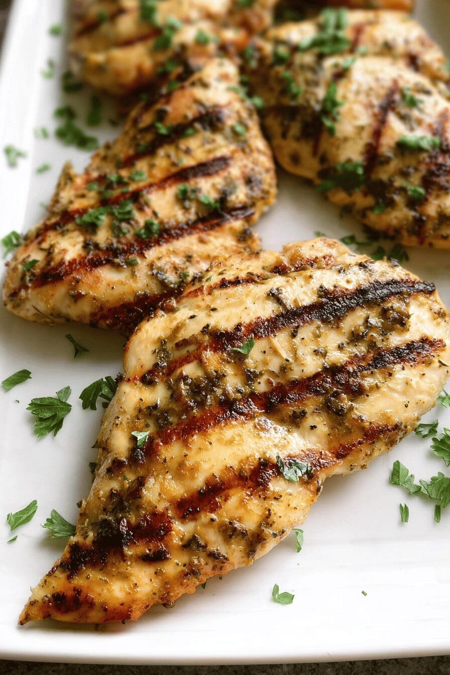 Grilled Dijon Chicken