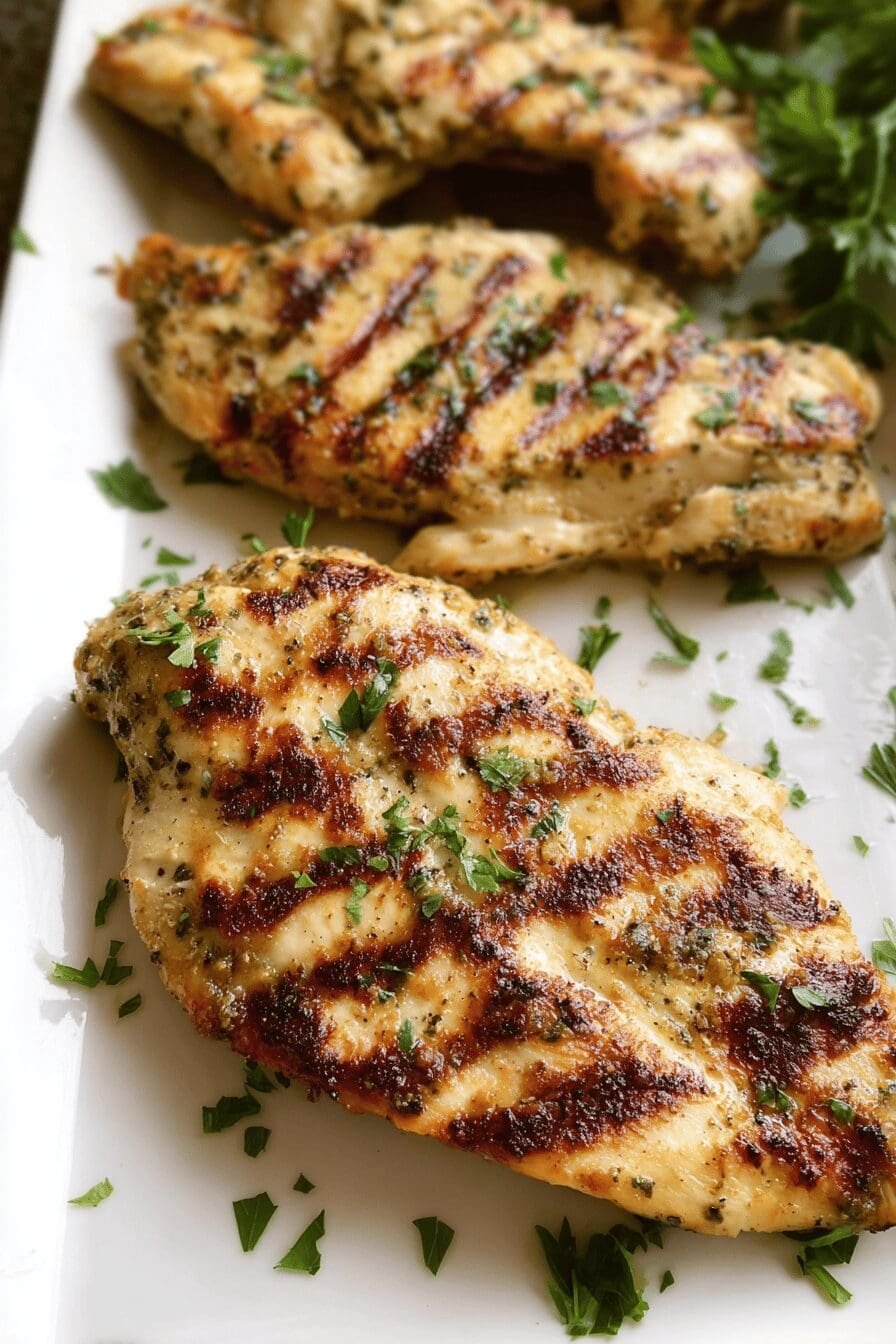 Grilled Dijon Chicken
