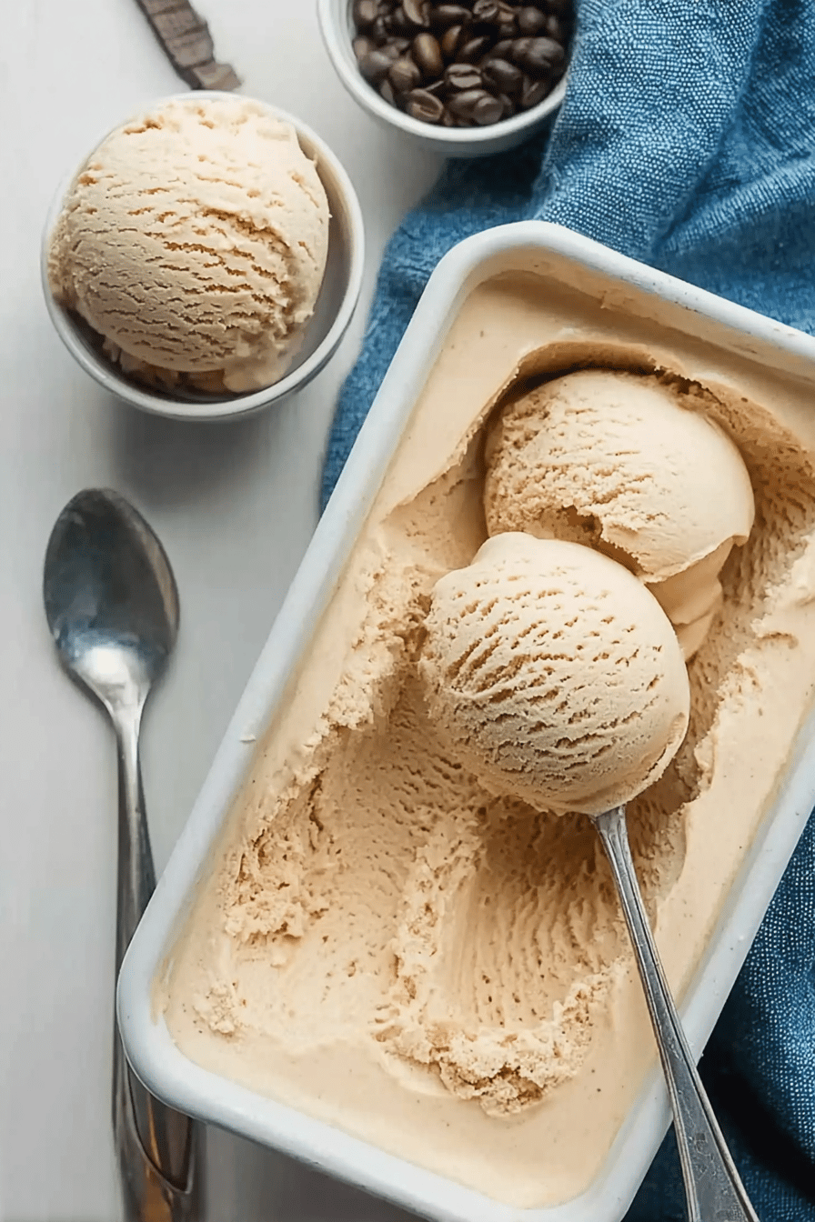 Homemade Coffee Ice Cream